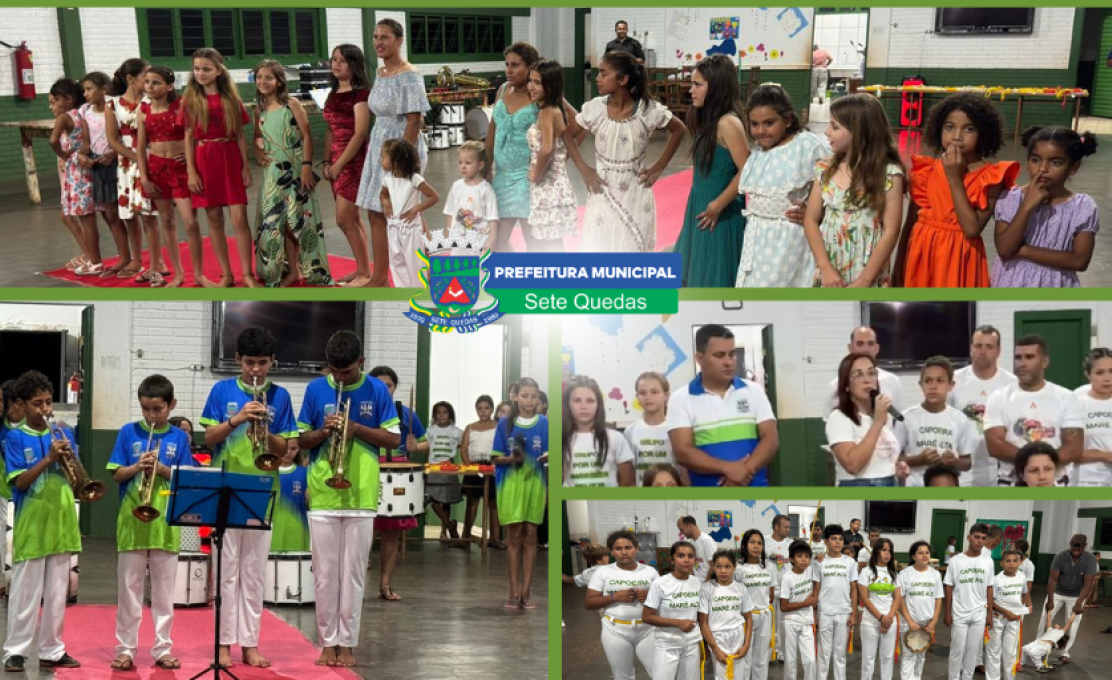 Sete Quedas Promove Noite Cultural Com Apresentações De Dança, Música E Capoeira