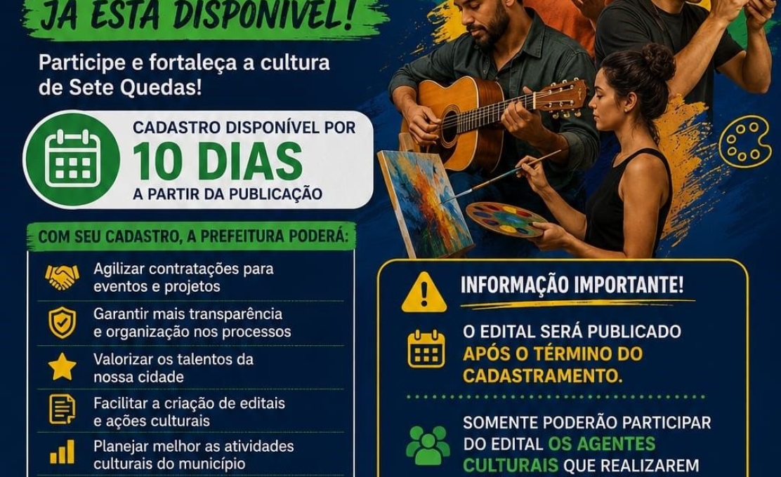 Cadastro De Artistas Locais
